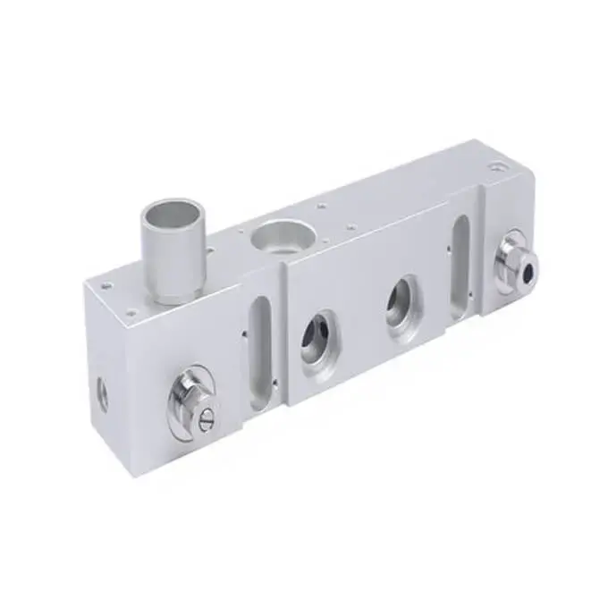 China Good Quality CNC Machining Silver Anodized Precision Machining