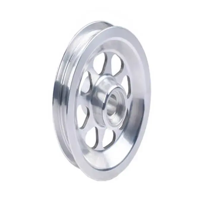 Zinc Plated Aluminum Turning Parts